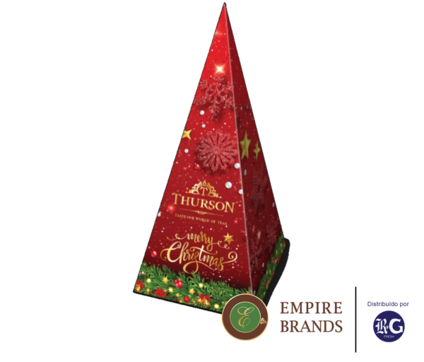 Merry Christmas Pyramid red pack CRANBERRY & RASPBERRY