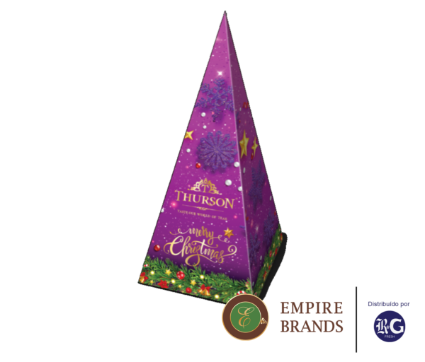 Merry Christmas Pyramid purple pack ORANGE